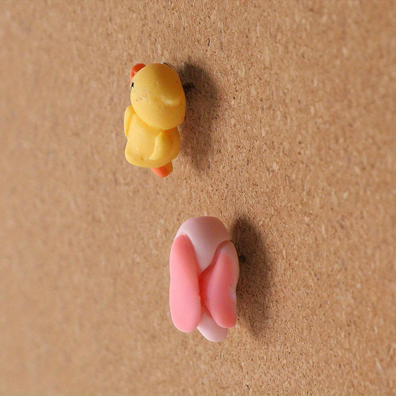 Resin Party Animal Thumbtack Tack Press Nail Corkboard Decor