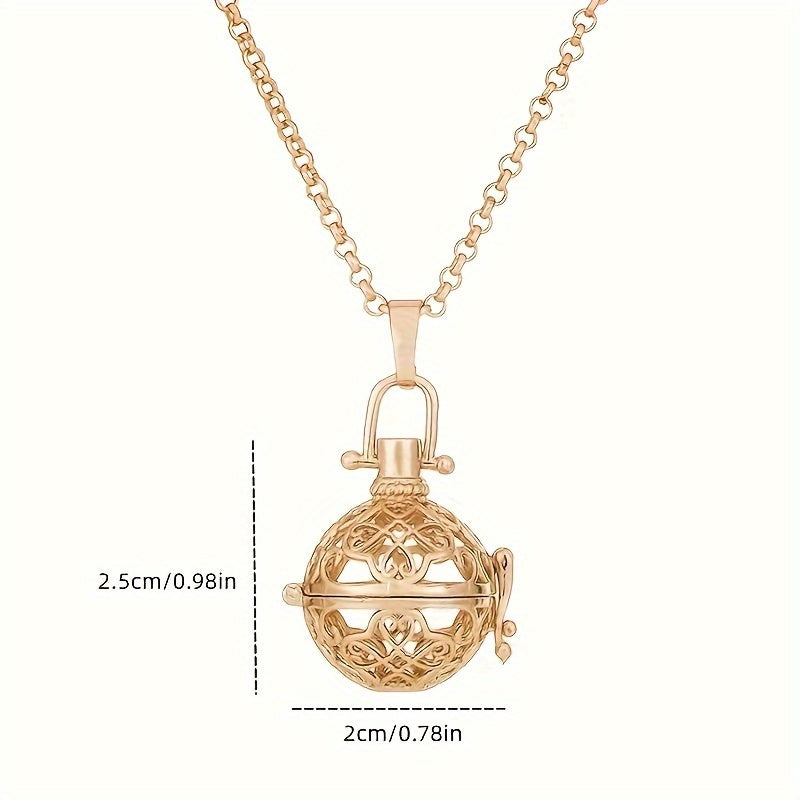 Retro Chime Bell Keychain Necklace Creative Keychain Decoration Gift