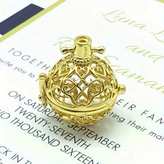 Retro Chime Bell Keychain Necklace Creative Keychain Decoration Gift
