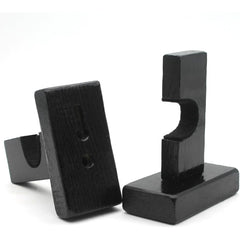 2pcs Hockey Stick Wall Mount Holder Horizontal Racks Supplies