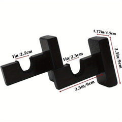 2pcs Hockey Stick Wall Mount Holder Horizontal Racks Supplies