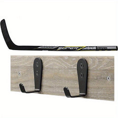 2pcs Hockey Stick Display Holder Wall Mount Easy To Hang On Wall