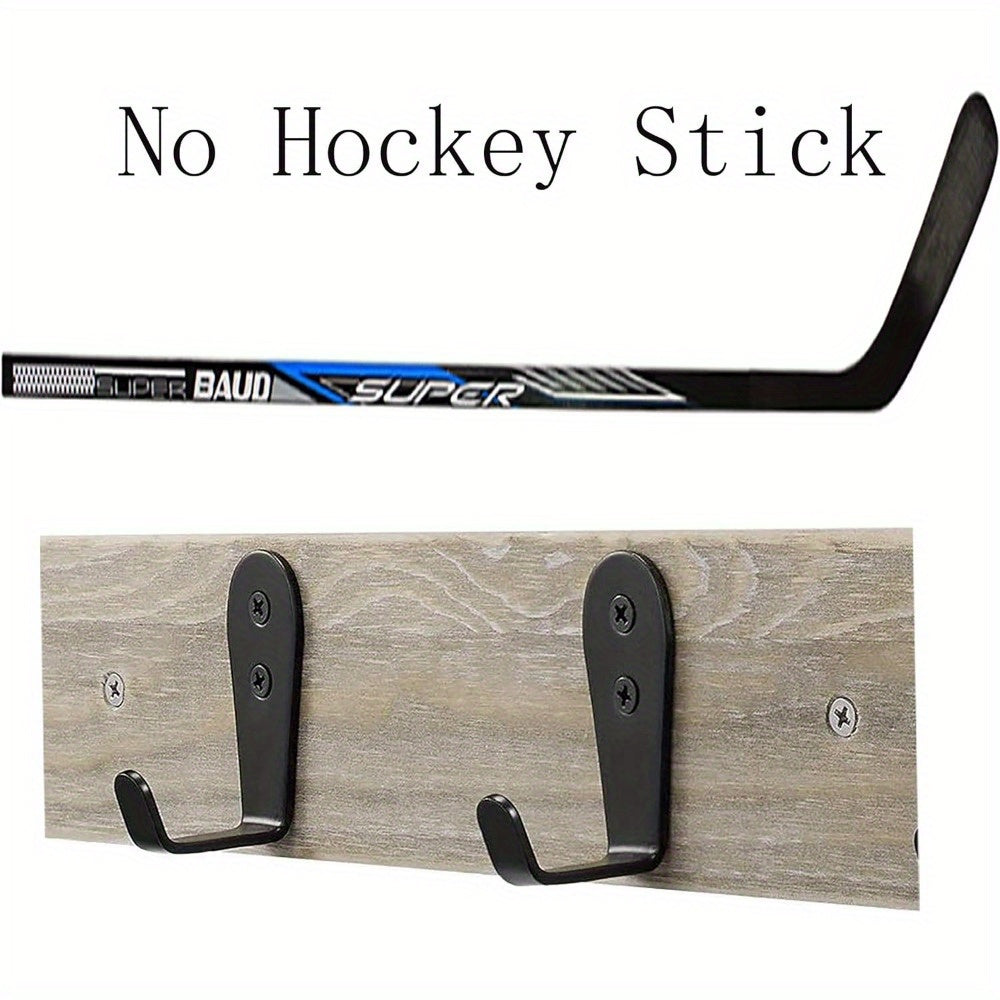 2pcs Hockey Stick Display Holder Wall Mount Easy To Hang On Wall