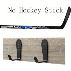 2pcs Hockey Stick Display Holder Wall Mount Easy To Hang On Wall