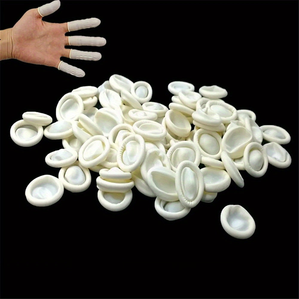 100pcs Disposable Finger Gloves Non-slip Elastic Finger Gloves
