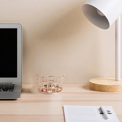 Mesh Paper Clip Holder Desk Organizer for Office School