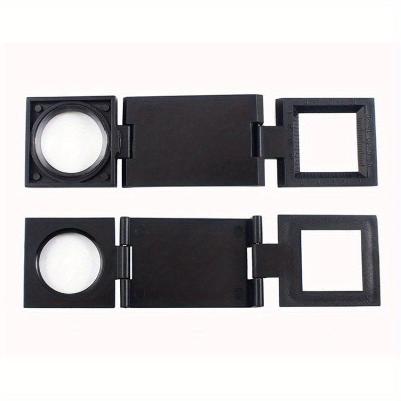 1pc 2pcs 10x Triple Fold Antique Pigeon Eye Magnifier