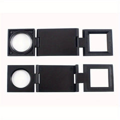 1pc 2pcs 10x Triple Fold Antique Pigeon Eye Magnifier