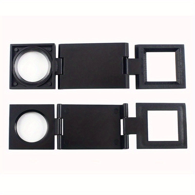 1pc 2pcs 10x Triple Fold Antique Pigeon Eye Magnifier