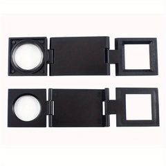 1pc 2pcs 10x Triple Fold Antique Pigeon Eye Magnifier