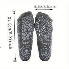 Non Slip Dot Glue Bottom Yoga Socks Floor Socks