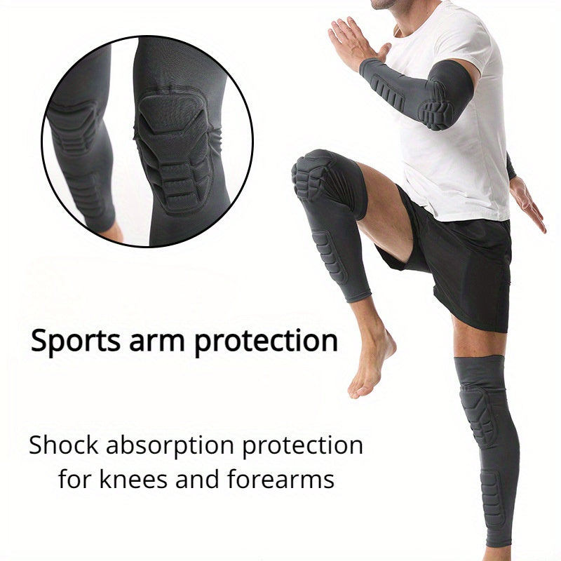 Men's Knee Pads Soft Breathable Elastic Leg Protection for Sports