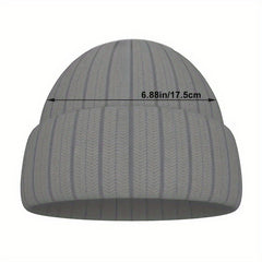 Winter Knitted Beanie Hat Ear Protection Warm Hat
