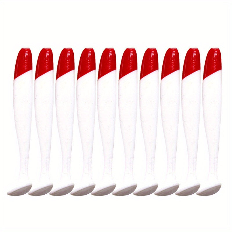 10pcs 2g T tail Soft Lure Fishing Accessories