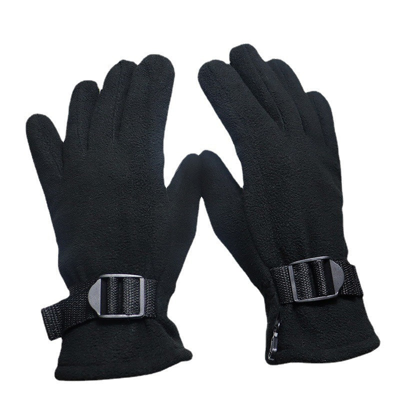 Christmas Outdoor Cycling Warm Ski Gloves Windproof Cold Resistant Thick All Fin