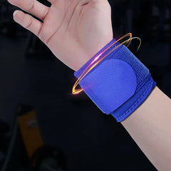 2pcs Adjustable Solid Wristband for Sports Fitness Roller Skates