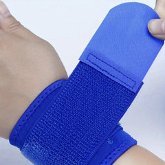 2pcs Adjustable Solid Wristband for Sports Fitness Roller Skates