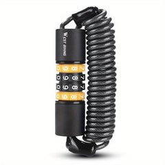 Bike Helmet & Safety Lock: Password Rope Mountain Bike Lock