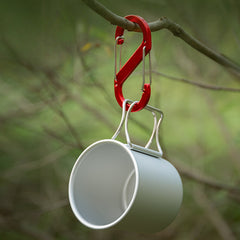 Outdoor Hanging Buckle Backpack Hook Keychain Aluminum Alloy S-type Buckle