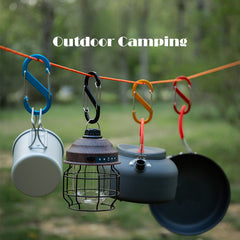 Outdoor Hanging Buckle Backpack Hook Keychain Aluminum Alloy S-type Buckle