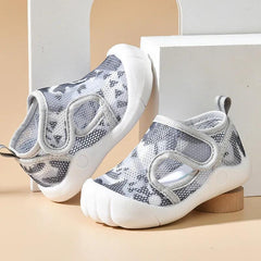 Breathable Mesh Sport Sandals for Baby Girls Lightweight Anti slip Walking Shoes