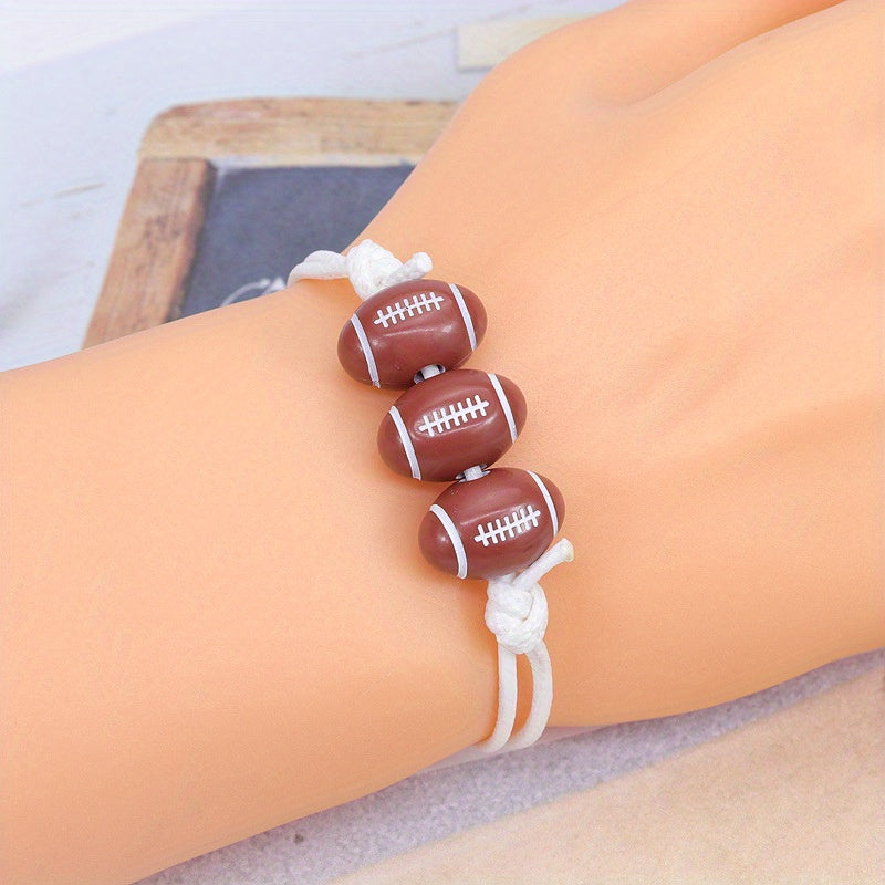 Rugby Sports Bracelet Gift For Friends