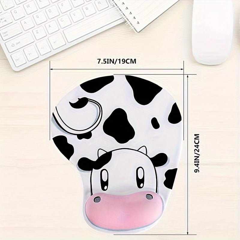 Cow Wrist Mouse Pad Silicone Desk Mouse Pad