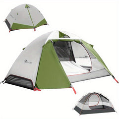 2-Person Camping Tent Double Layer Waterproof Windproof Ultralight
