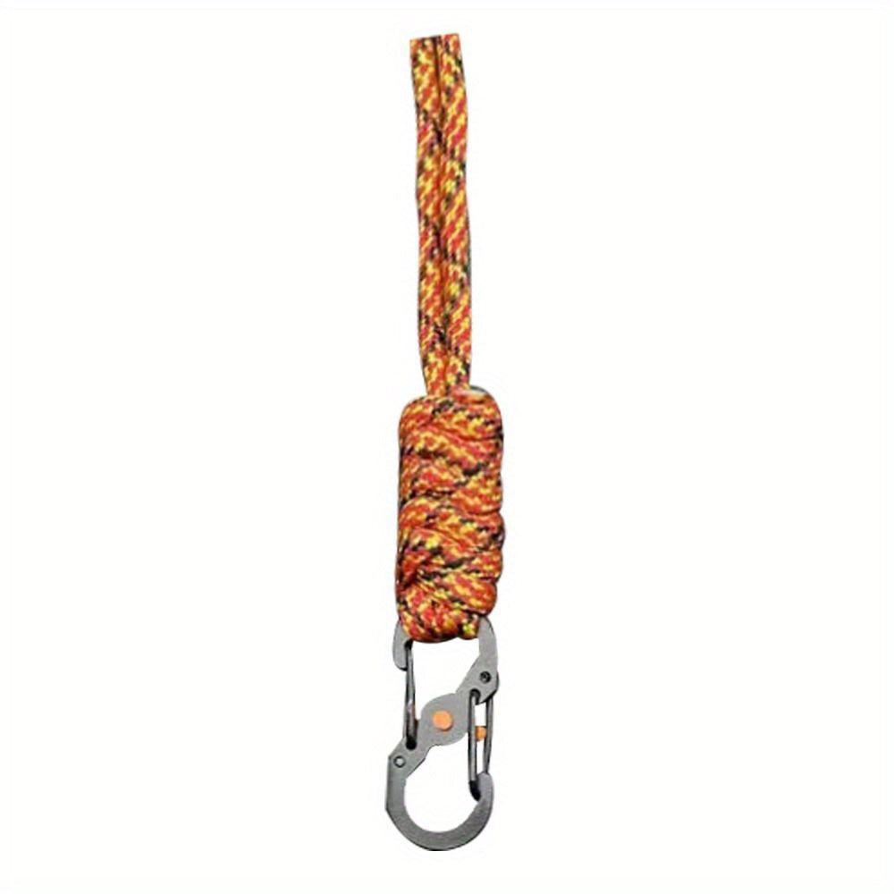 Anti Theft Keychain Lanyard High Strength Emergency Survival Backpack Key Ring
