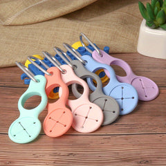 Outdoor Running Silicone Water Bottle Buckle Handle Strap