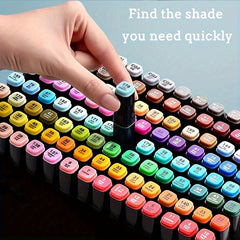 30pcs Double Headed Marker Set for Daily Entertainment