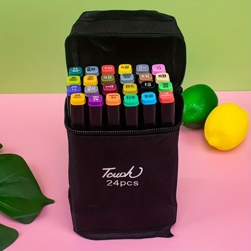 30pcs Double Headed Marker Set for Daily Entertainment