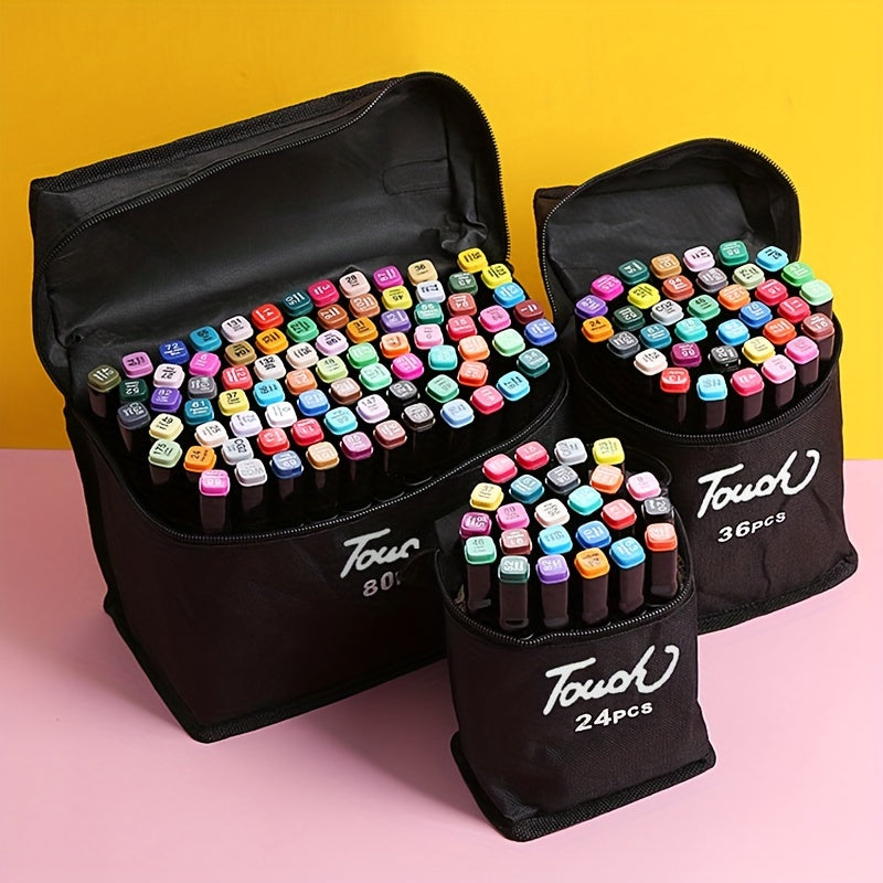 30pcs Double Headed Marker Set for Daily Entertainment