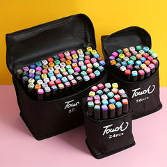 30pcs Double Headed Marker Set for Daily Entertainment