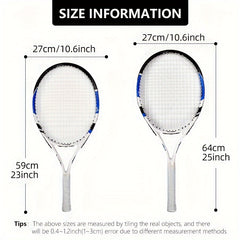 23in Tennis Racket Aluminum Alloy Carbon Fiber Tennis Racket