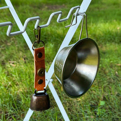 Bear Bell Backpack Pendant Keychain for Outdoor Hiking Camping