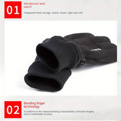 Winter Thick Warm Gloves Non-slip Touch Screen Sports Driving