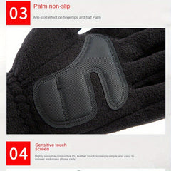 Winter Thick Warm Gloves Non-slip Touch Screen Sports Driving