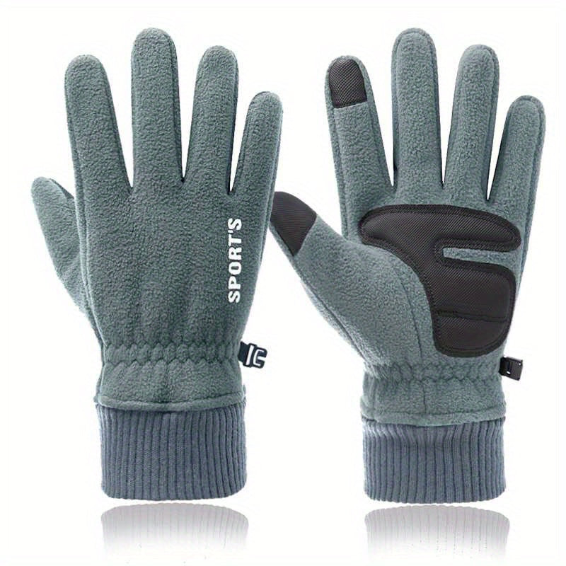 Winter Thick Warm Gloves Non-slip Touch Screen Sports Driving