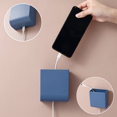 Wall Mounted Mobile Phone Charging Storage Rack