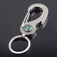 Multifunctional Bottle Opener Waist Keychain for Camping Hiking