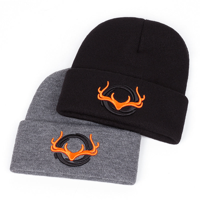Winter Knitted Beanie Hat with Ear Protection for Outdoor Sports