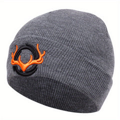 Winter Knitted Beanie Hat with Ear Protection for Outdoor Sports