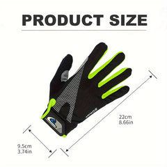 Unisex Full Finger Breathable Non-slip Gloves for Fitness Training