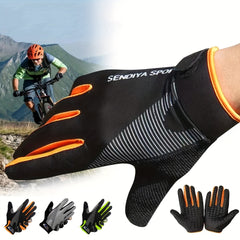 Unisex Full Finger Breathable Non-slip Gloves for Fitness Training