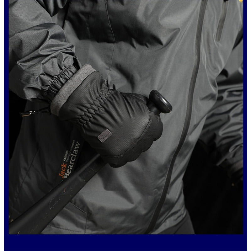 Men's Waterproof Winter Gloves for Climbing Cycling