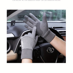 Waterproof Warm Touch Screen Sports Gloves for Snow Driving Running Cycling