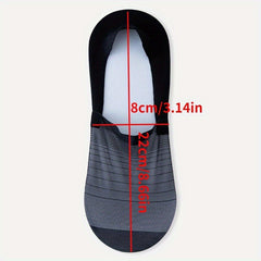 Men's Solid Liner Anklets Socks 3 Pairs