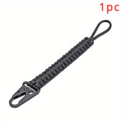 2pcs Outdoor Eagle Beak Hanging Buckle Hand-woven Backpack Carabiner