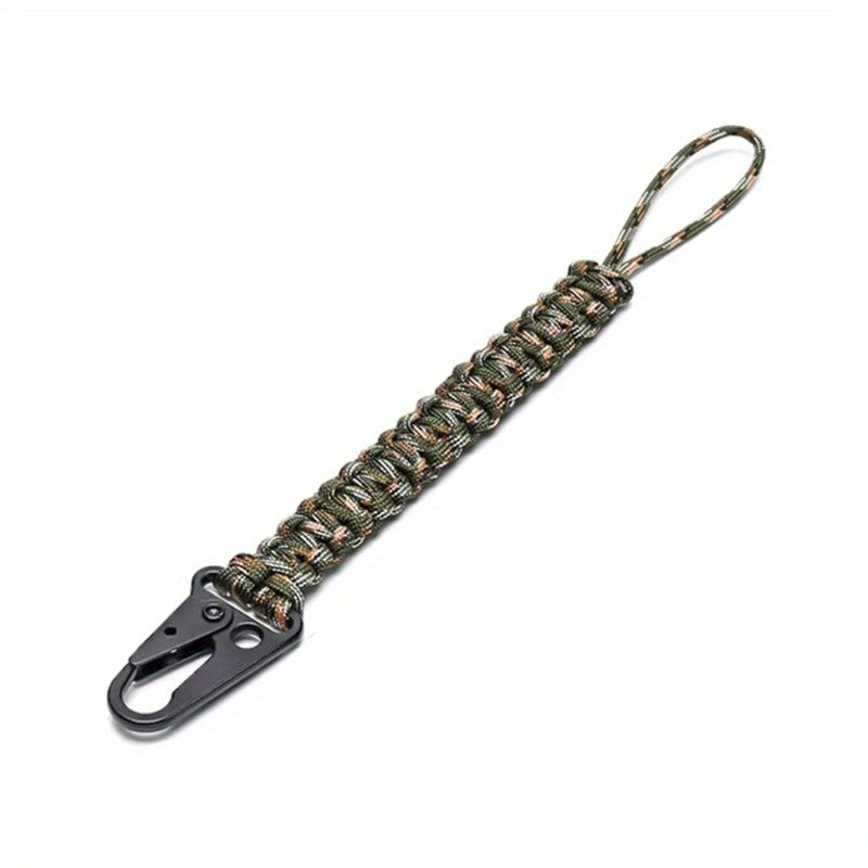 2pcs Outdoor Eagle Beak Hanging Buckle Hand-woven Backpack Carabiner